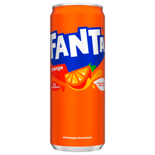 Fanta Sinaasappel 0.33L (Blik)