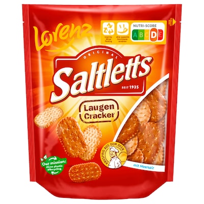 Lorenz Saltletts Laugen Crackers 150g