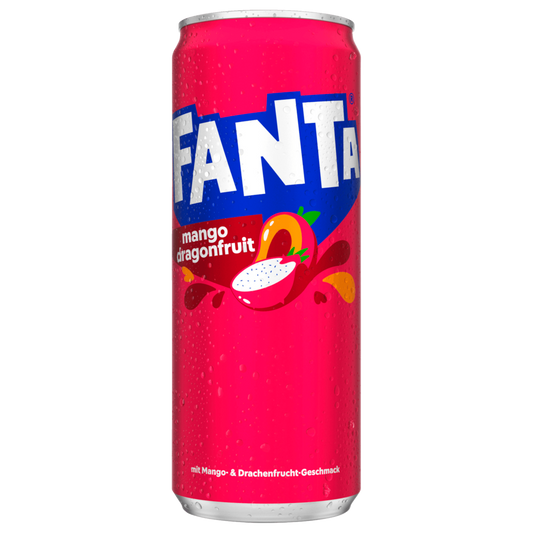 Fanta Mango & Drakenfruit 0.33L (Blik)