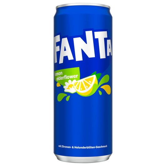 Fanta Citroen & Vlierbloesem 0.33L (Blik)