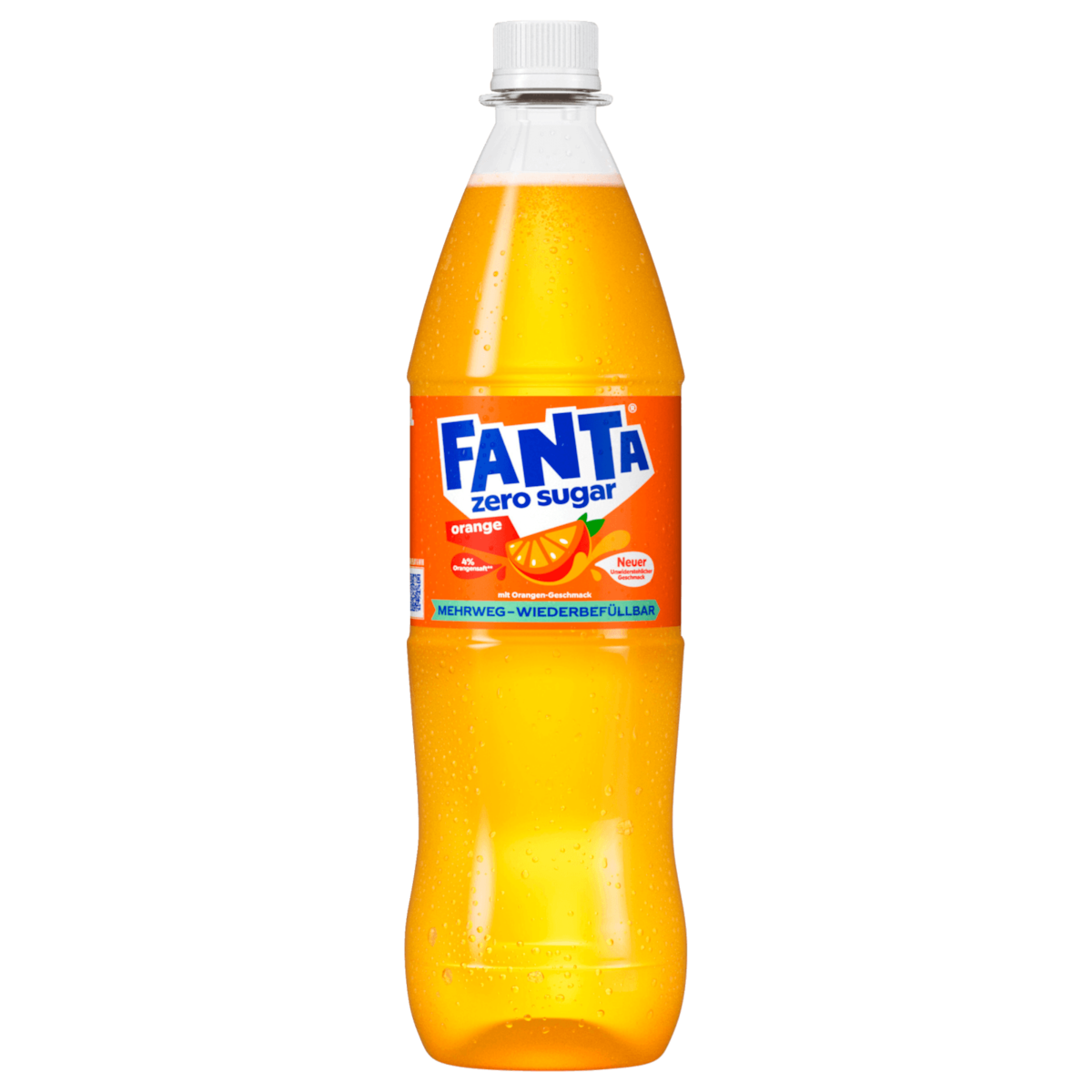 Fanta Sinaasappel Zero 1L
