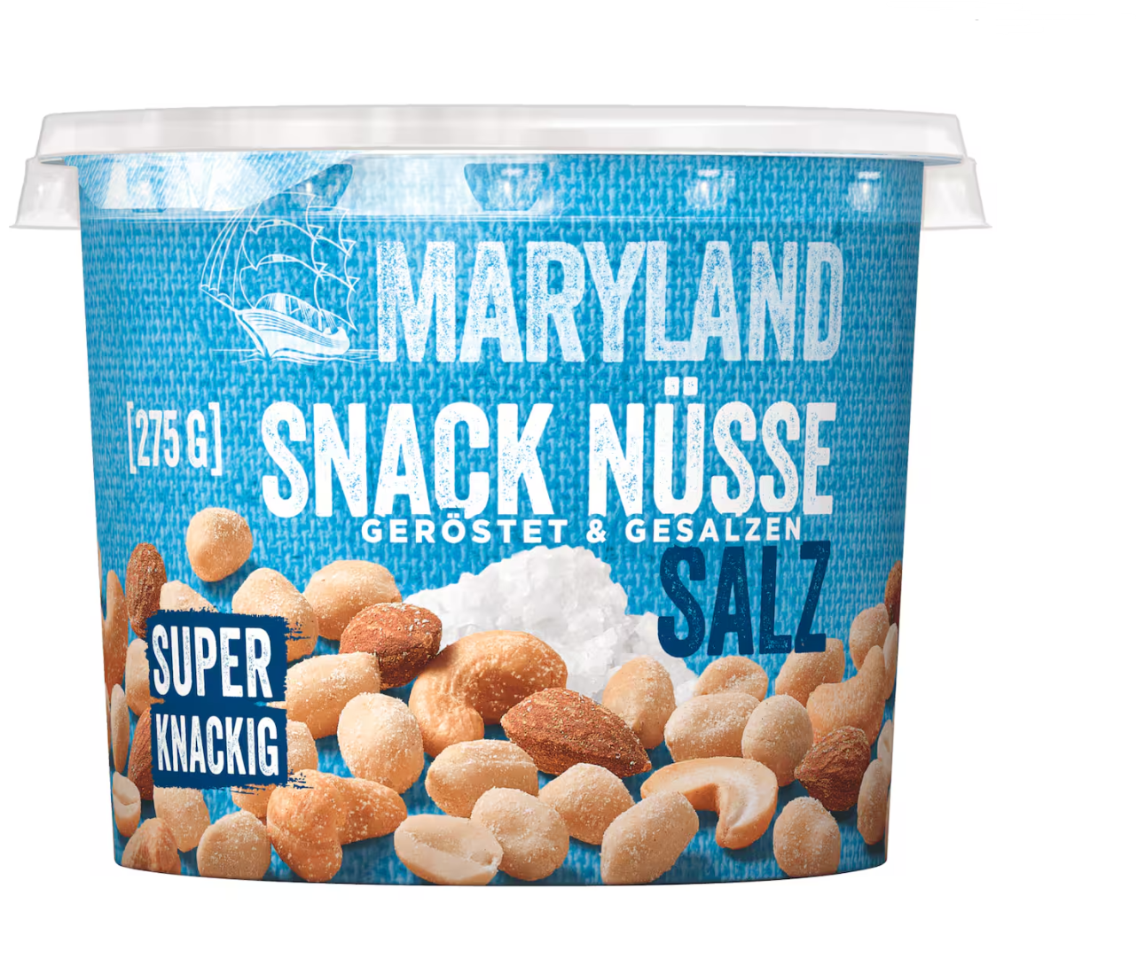 Maryland Snack Nüsse geröstet & gesalzen 275g
